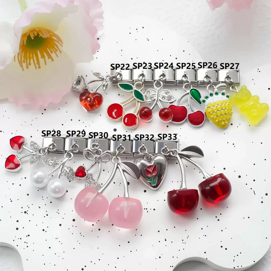 Personalized Italian Charm Links-Sliver Pendants for DIY Jewelry