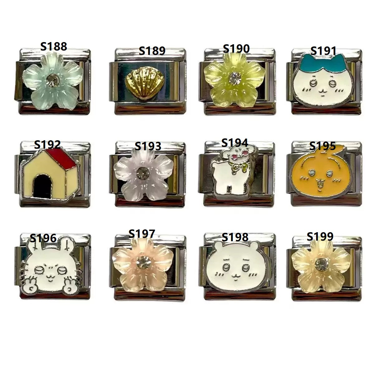 Personalized Italian Charm Links-Sliver for DIY Jewelry
