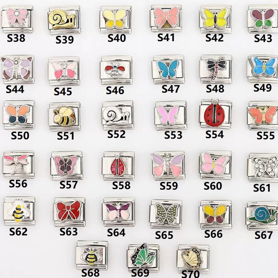 Personalized Italian Charm Links-Sliver for DIY Jewelry